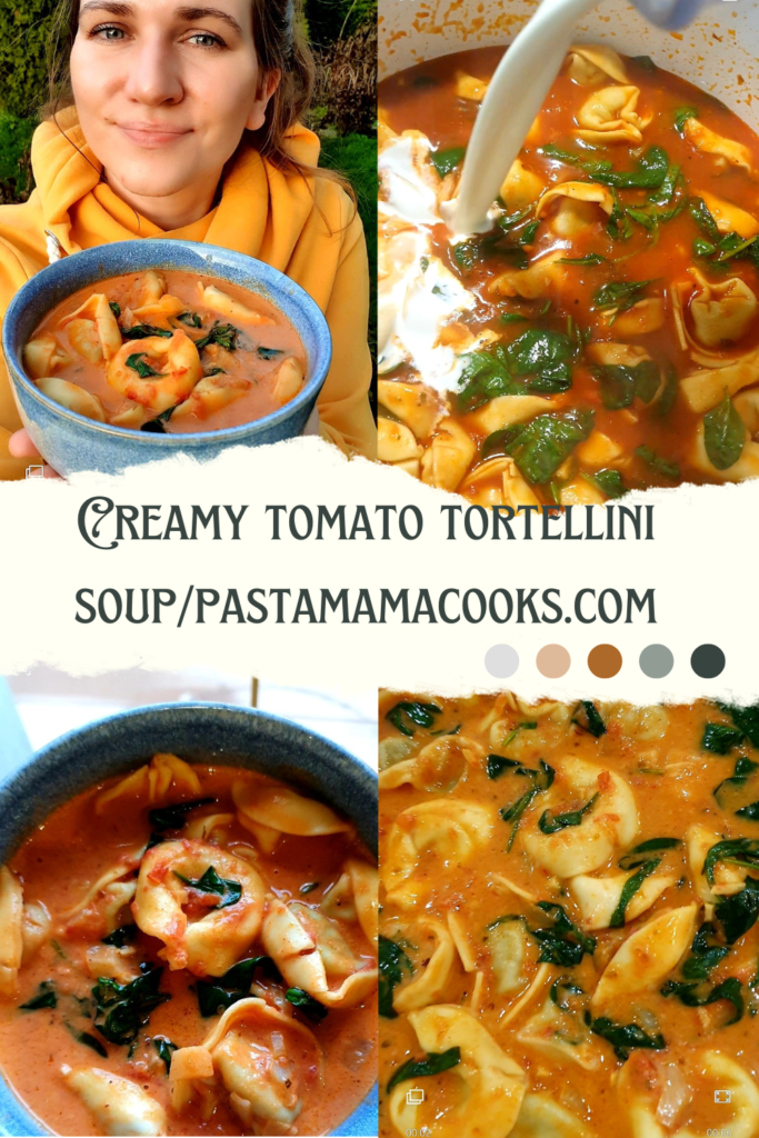 creamy tomato tortellini soup recipe
