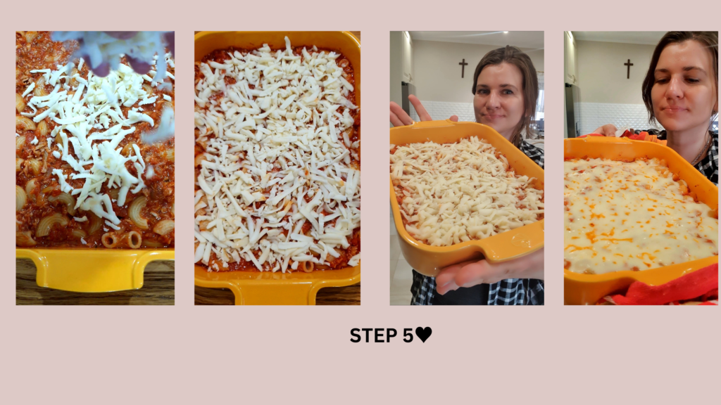 tuna pasta bake step 5