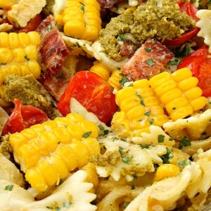 corn pasta salad recipe