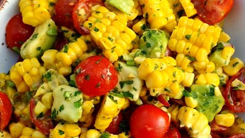 avocado corn tomato salad