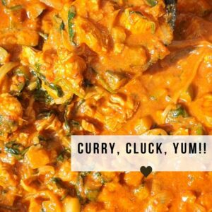 chicken curry with zucchini