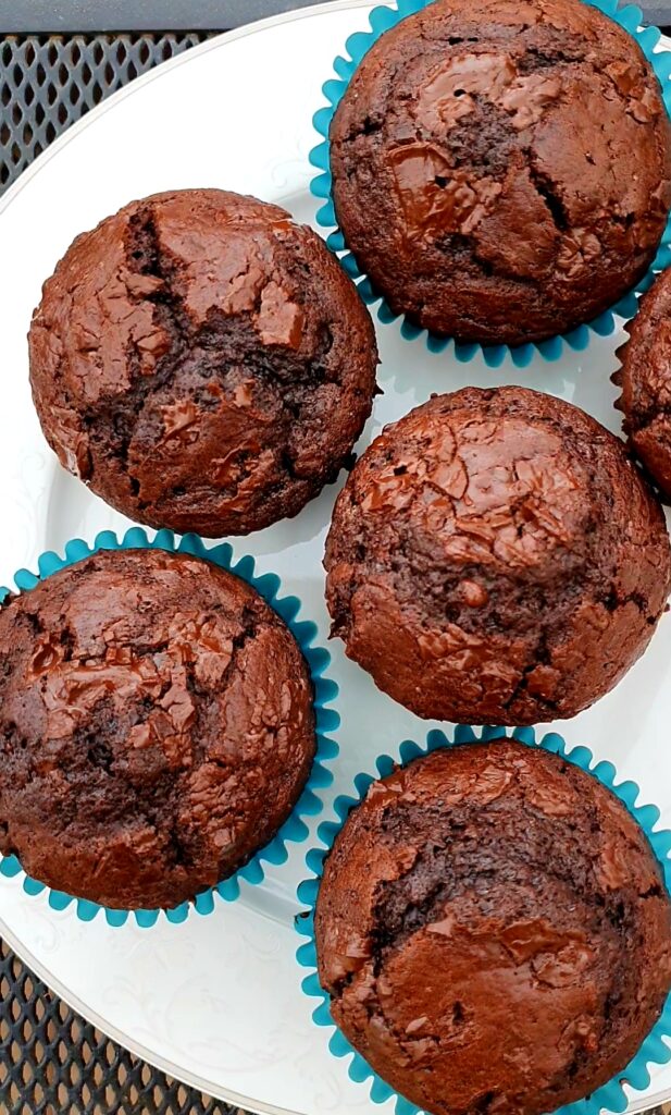 Najlepsze muffiny czekoladowe... Podwójnie czekoladowe ♥