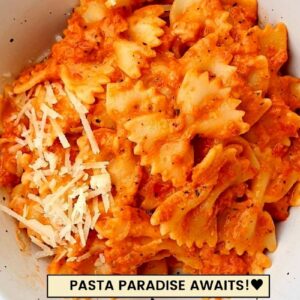 easy creamy tomato pasta