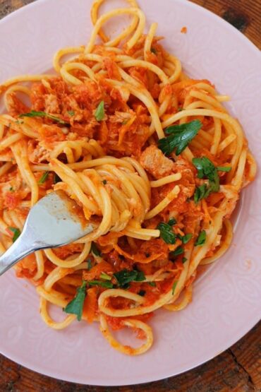 tuna tomato pasta